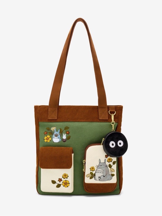 Studio Ghibli Handbags - New Studio Ghibli® My Neighbor Totoro Floral Tote Bag